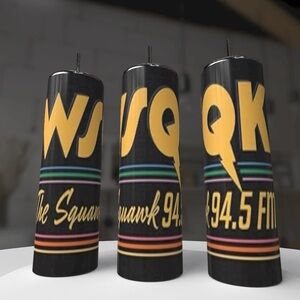 WSQK Radio Stranger Things Tumbler